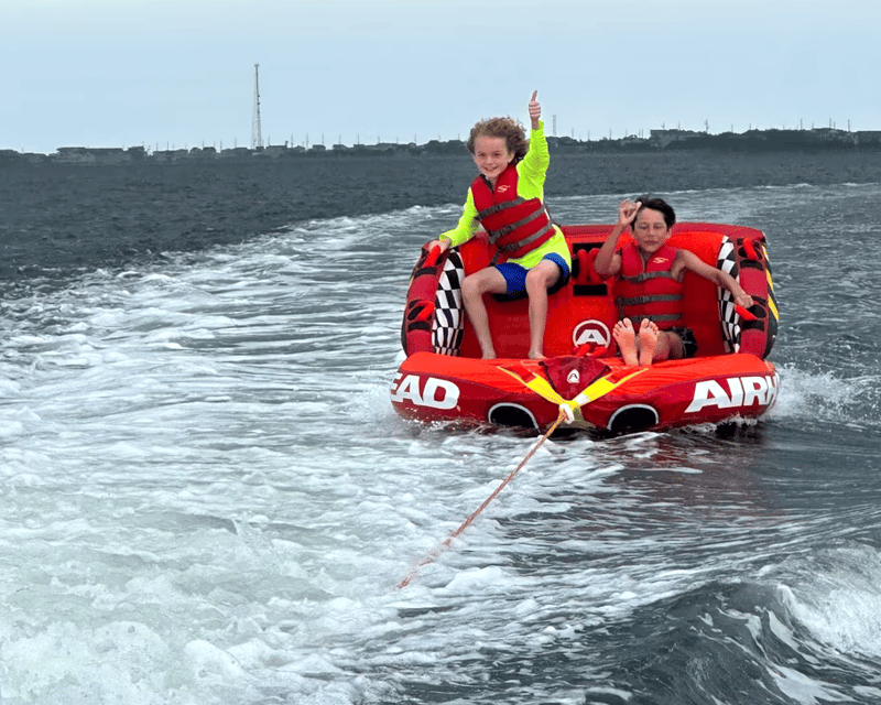 Tube the Outer Banks Sound by Boat