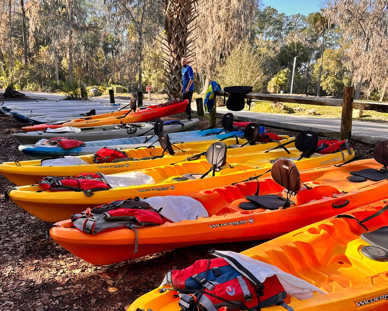 Silver River Kayak Rental in Silver Springs State Park