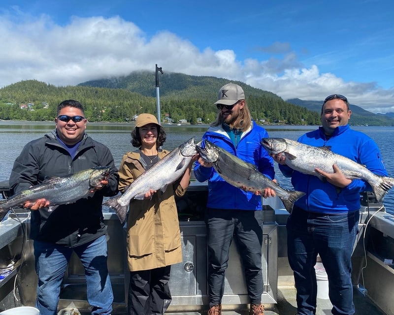 Ketchikan 6-Hour Salmon & Halibut Fishing Charter