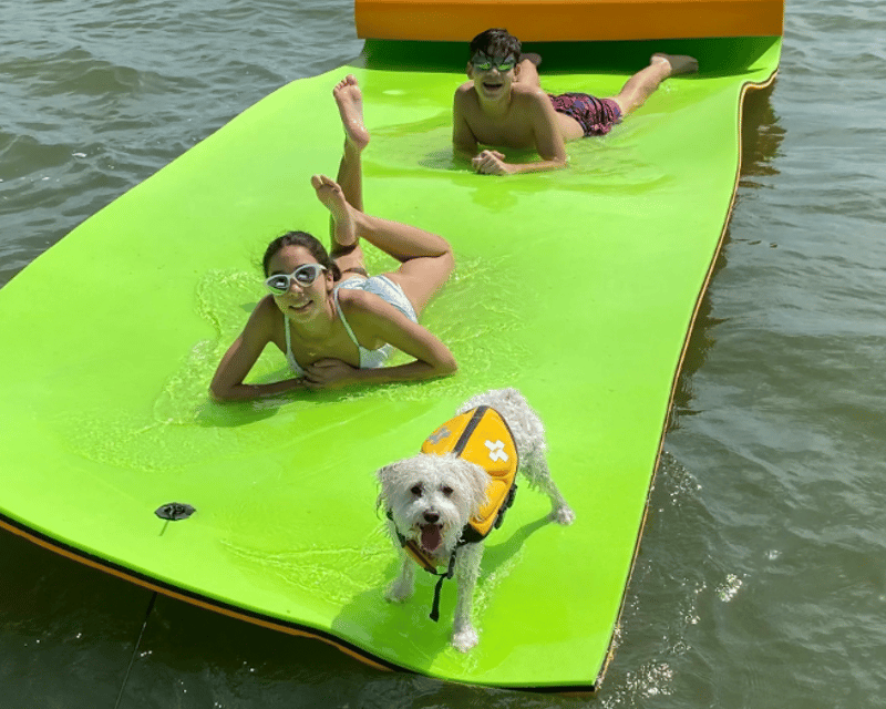 Lily Pad Floating Mat Add-On for Boats in Key West