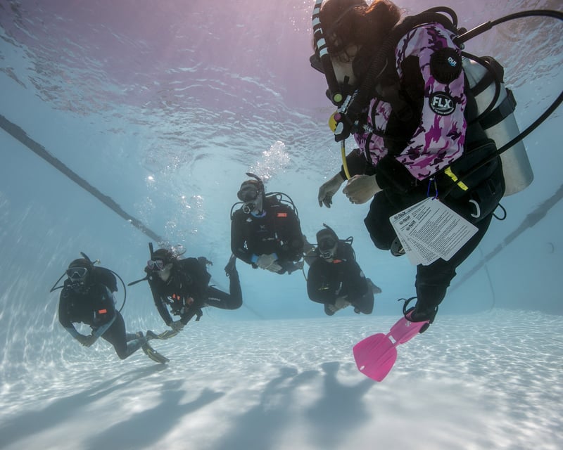 Pool Scuba Lesson in St. Thomas