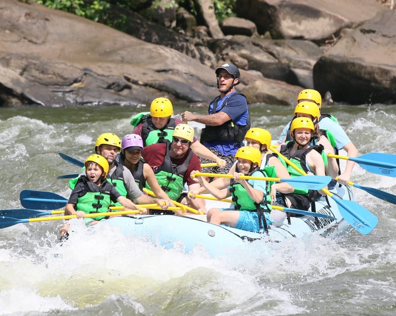 Half-Day Family Whitewater Rafting on the Upper New River