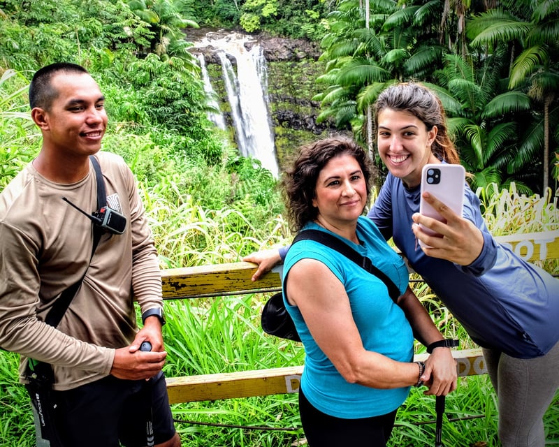 Private Waterfalls Hike Near Hilo with Cruise Ship Pickup