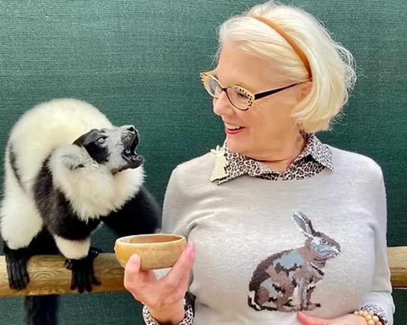 Ruffed Lemur Encounter at North Florida Wildlife Center