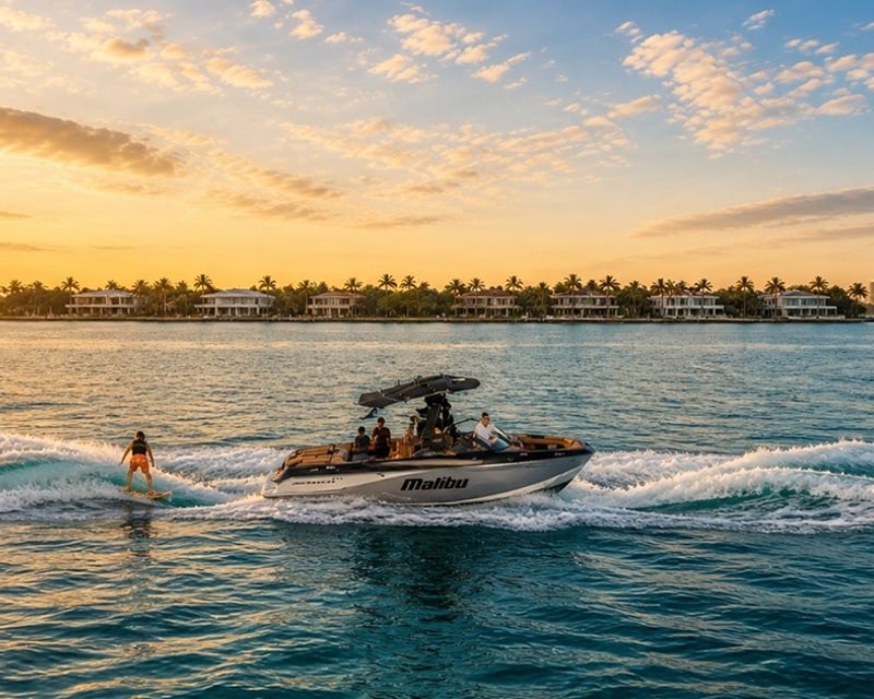 Private Wakesurf & Skyline Cruise in Miami