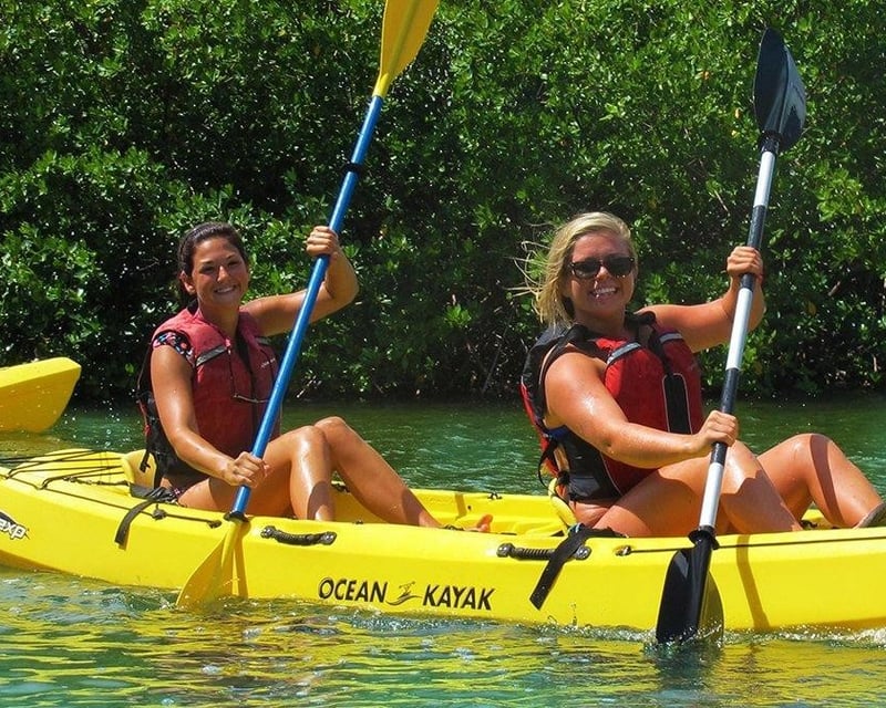 Cas Cay Kayak, Hike & Snorkel Tour in St. Thomas