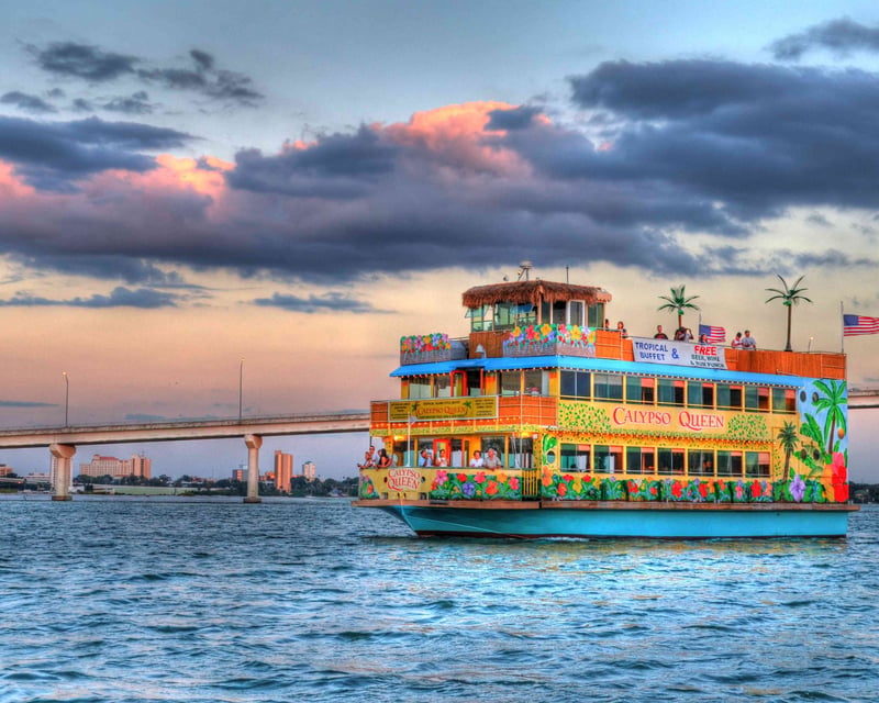 Cruise Clearwater Beach on a 2-Hour Evening Cruise