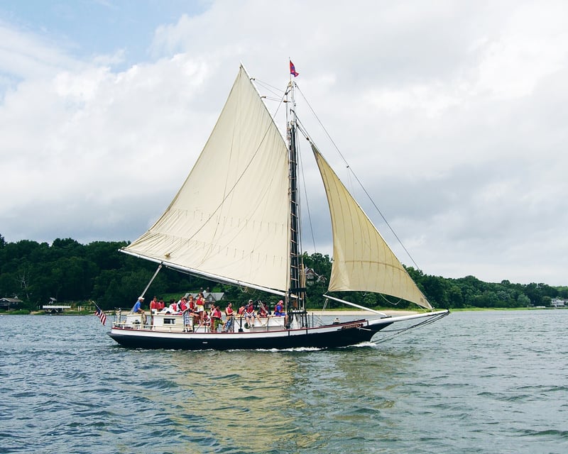 Private Oyster Sloop Charter on CHRISTEEN