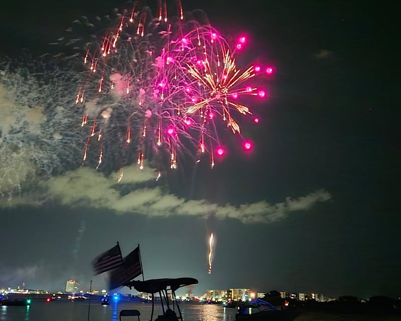 Sunset Fireworks Cruise in Destin