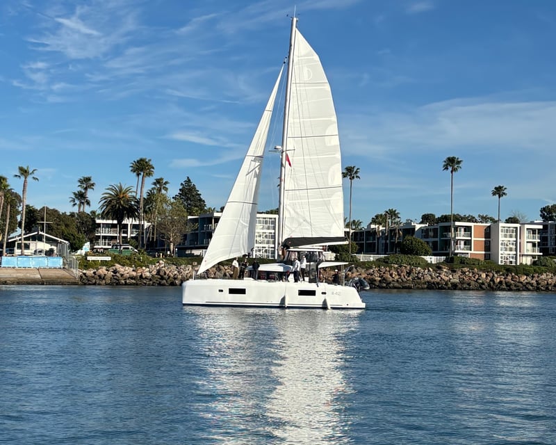 42' Catamaran Charter in Marina del Rey
