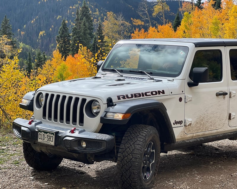 4-Door Jeep Wrangler Rubicon Rental in Durango
