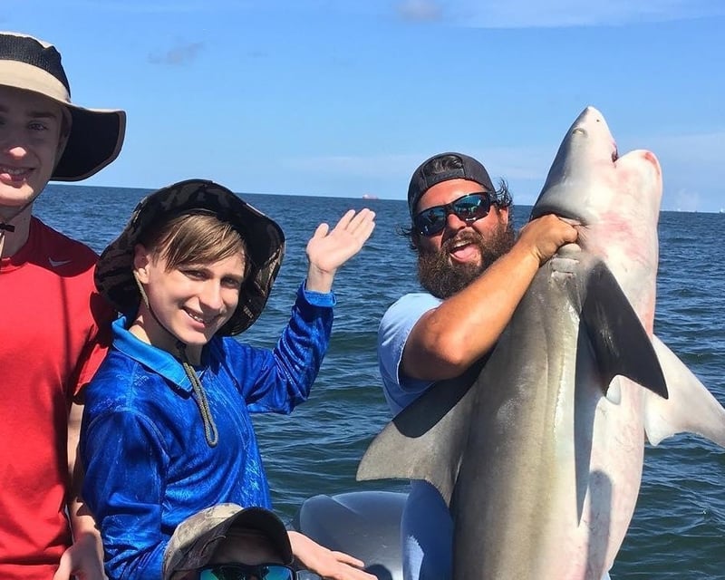 Shark Fishing Charter in Galveston