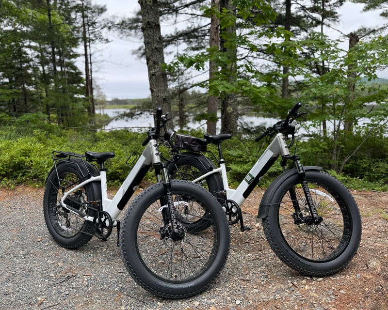 Step-Through E-Bike Rental in Acadia National Park