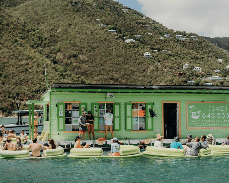 Guided Lime Out Island Tour in St. John