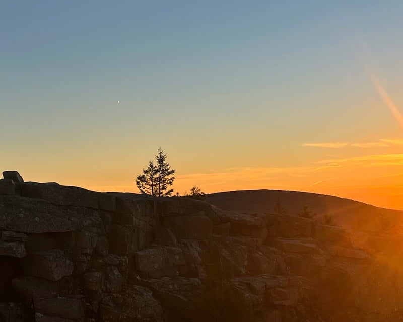 Acadia Cadillac Mountain Sunset Shuttle From Bar Harbor