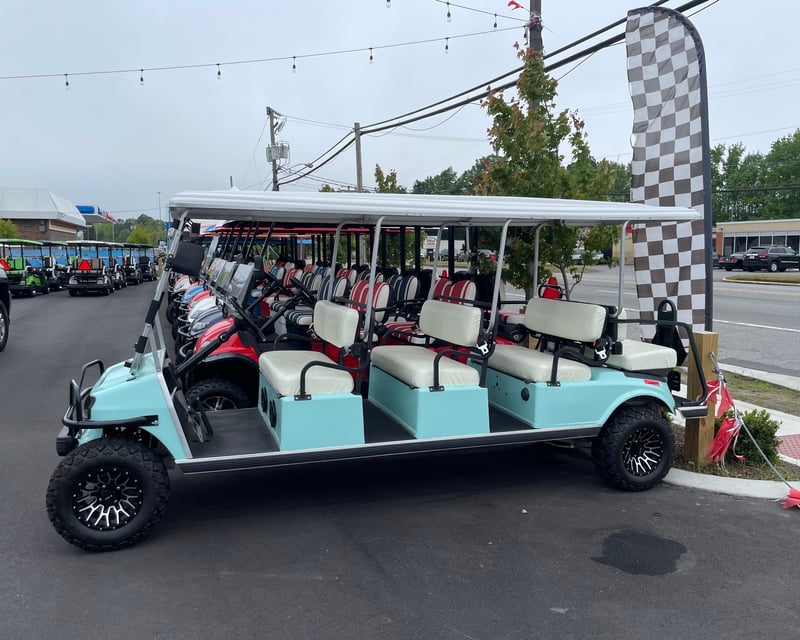 8-Seater Golf Cart Rental in Virginia Beach