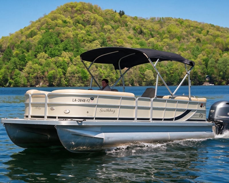 1-14 Day Pontoon Boat Rental in Twin Lake, Michigan