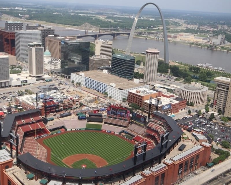 St. Louis Helicopter Tour Over Missouri Botanical Garden