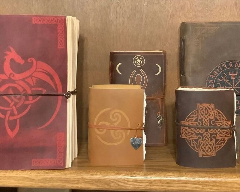 Leather Bookbinding Workshop in Salem