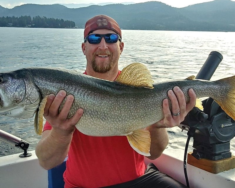 Flathead Lake Morning Fishing Charter on a 20' Grady