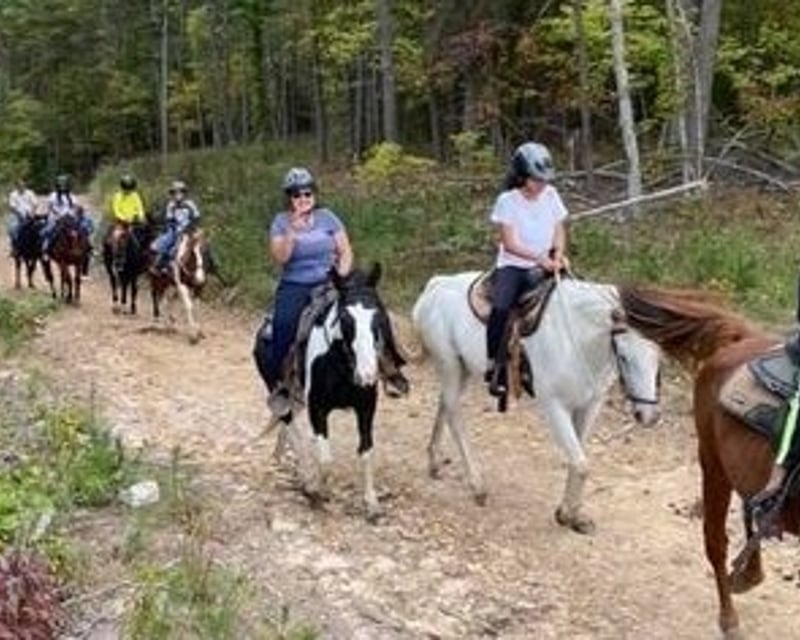 Horseback Trail Ride in George Washington National Forest