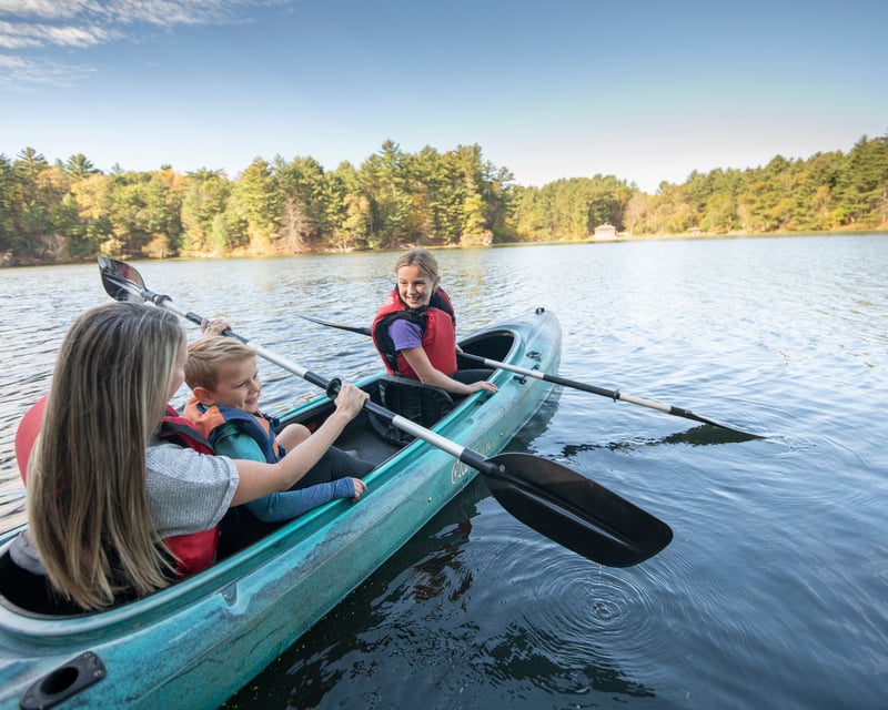 Double Kayak Rental in Wisconsin Dells
