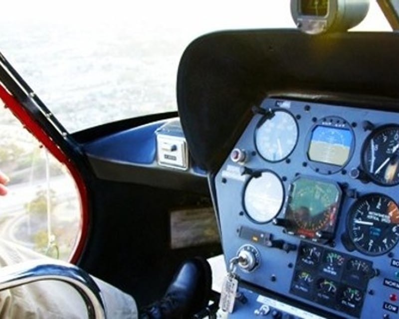 Intro R44 Helicopter Flight Lesson in Long Beach