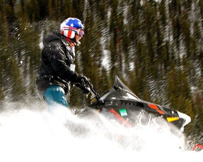 Private Half-Day Snowmobile Tour Near Salida