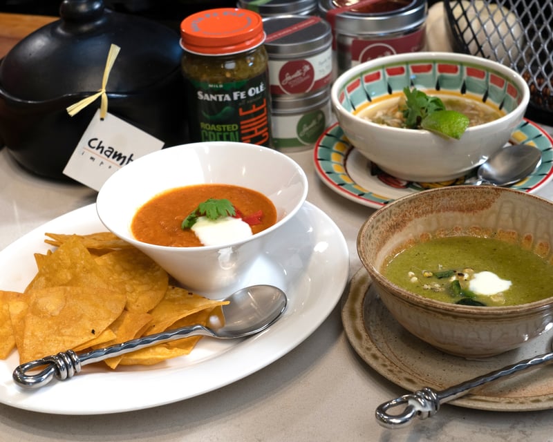 Southwest Soup Cooking Class in Santa Fe