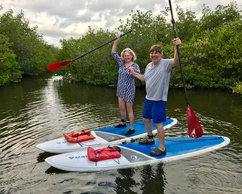 Beginner Stand Up Paddleboard Lesson in Merritt Island