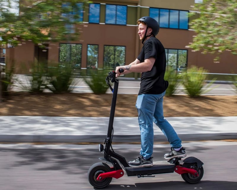 Electric Scooter Test Ride in Cambridge