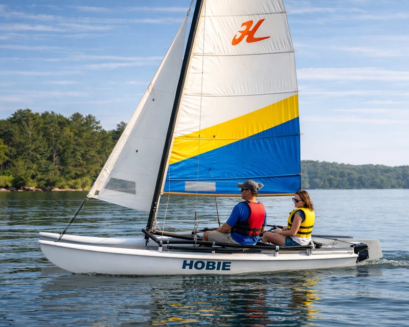 14' Hobie Sailboat Rental in Sturgeon Bay