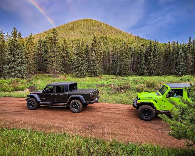Drive a 2-Hour Jeep GPS Rental in Woodland Park