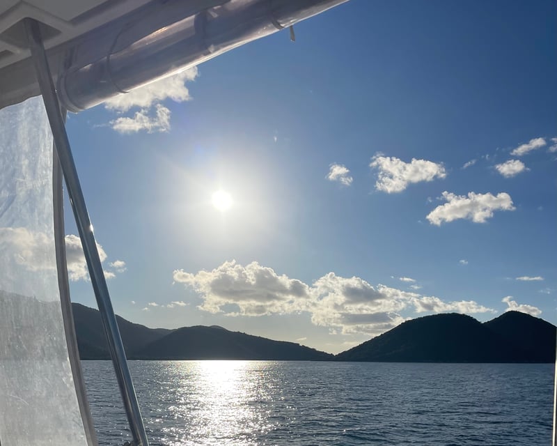 Private Sunset Power Catamaran Cruise in St. Thomas