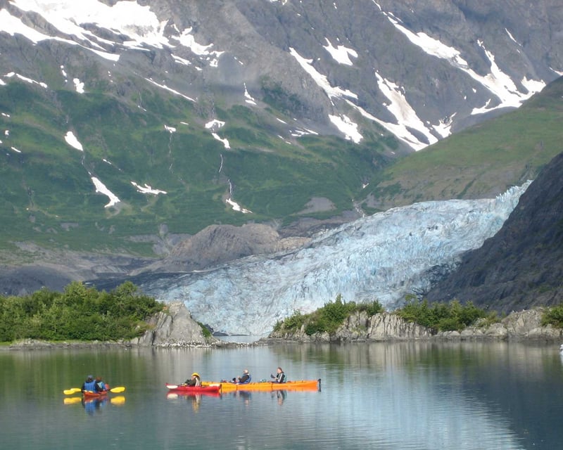 Guided Shoup Glacier Kayak Tour