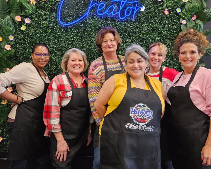 Fluid Art & Resin Class for Date or Ladies Night in Red Oak