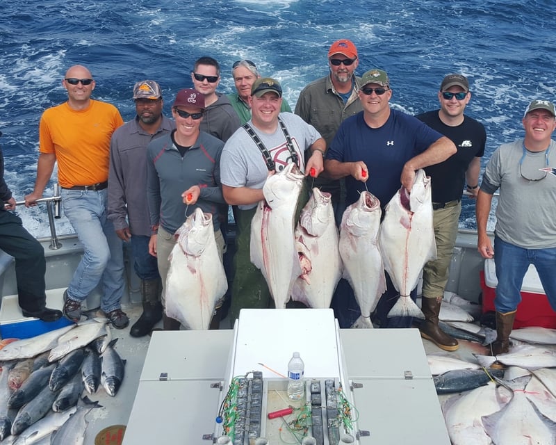 Salmon & Halibut Fishing Charter in Seward