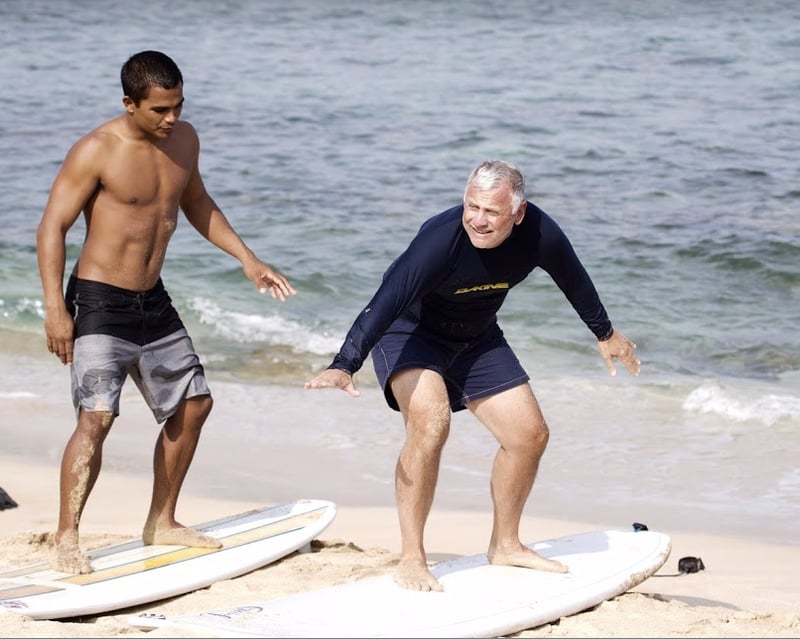 Private Surf Lesson in Haleiwa with a Hawaiian Waterman