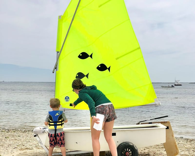1-Hour Toddler Sailing Lesson in Nantucket