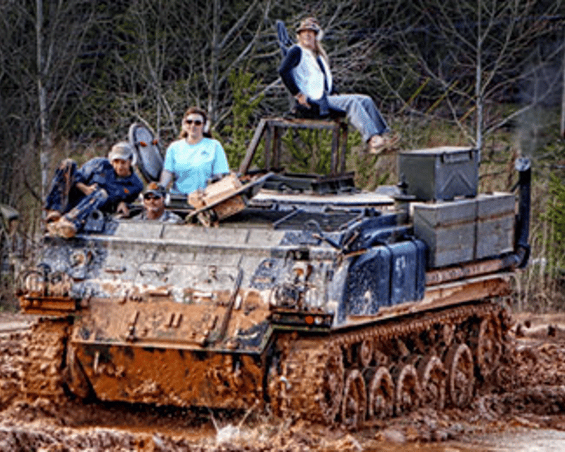 Tank Driving at Tank Town USA in Morganton, GA