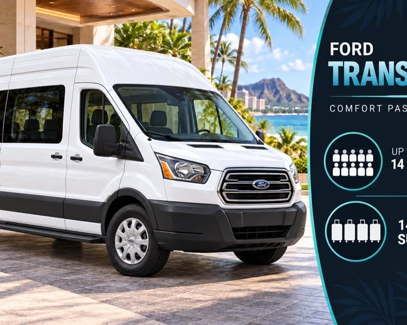 Private 6-Hour Oahu Transportation Charter