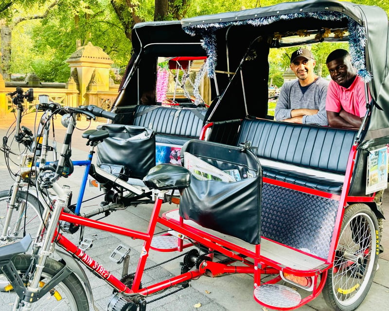 Private Central Park Pedicab Tour of South & Mid Park