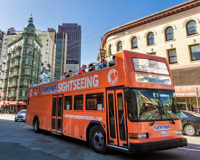 San Francisco Hop-On Hop-Off Bus & Bike Rental Combo