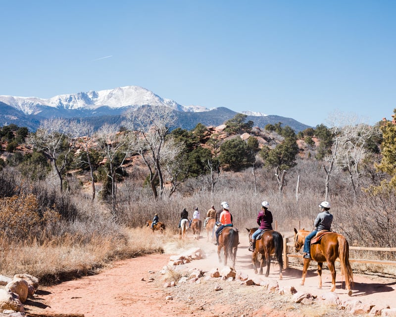 2-Hour Horseback Ride in Garden of the Gods