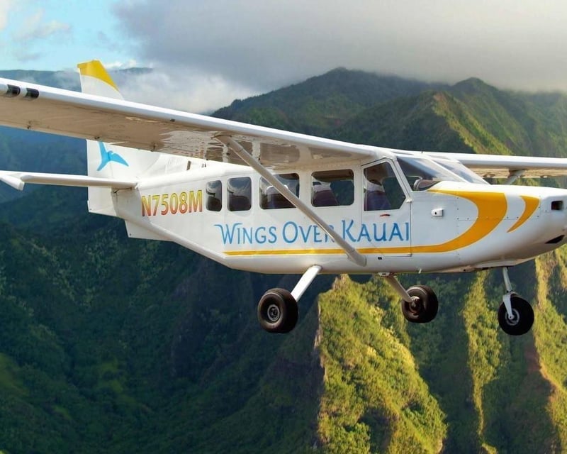 65-Minute Kauai Air Tour Over Waimea Canyon