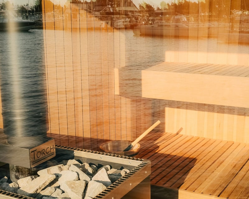 Private Floating Sauna & Cold Plunge in Bellingham Bay