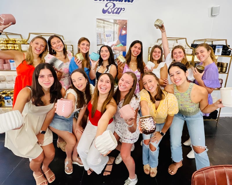 Private Candle Making Party in Baton Rouge