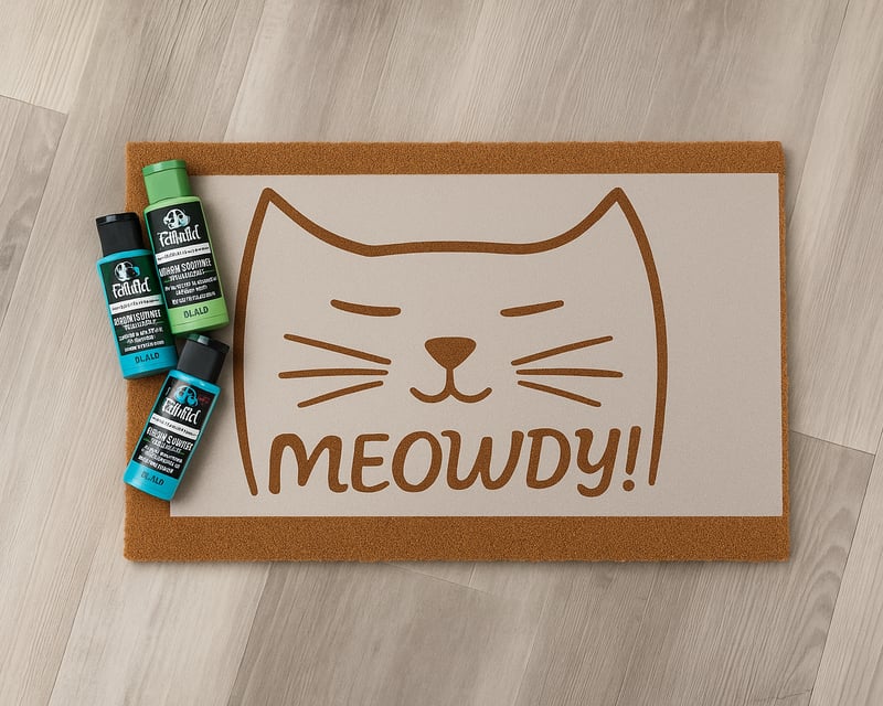 Custom Doormat Painting Workshop in Aurora