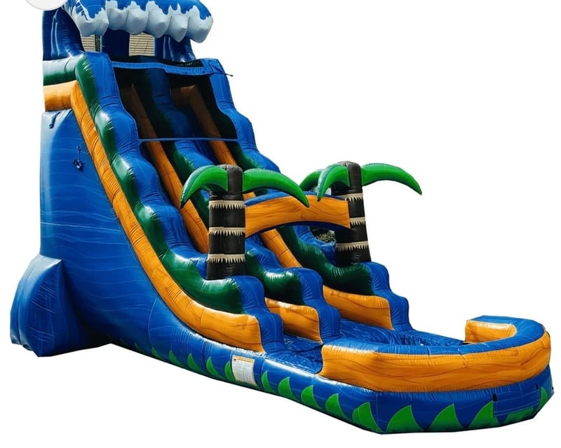 Tropical Inflatable Waterslide Rental in Northport, AL