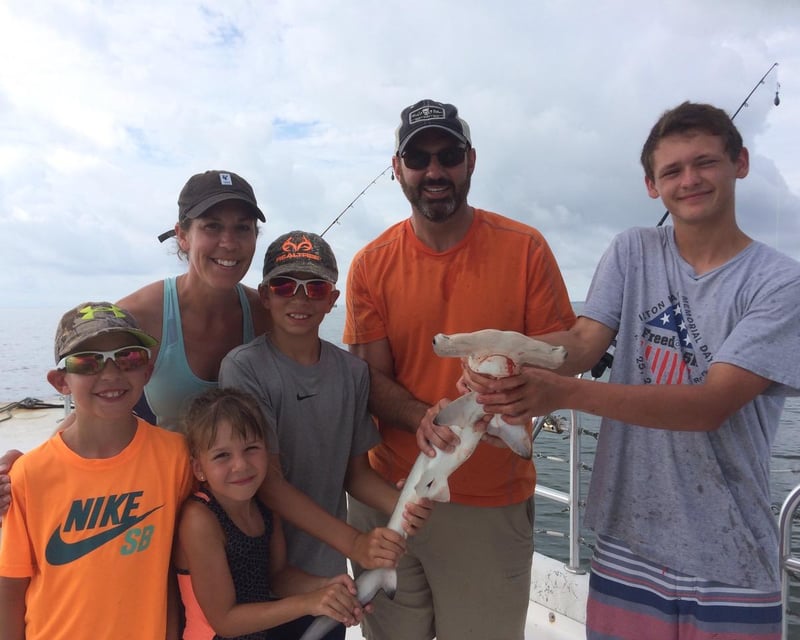 Private Shark Fishing Charter in Hilton Head Island
